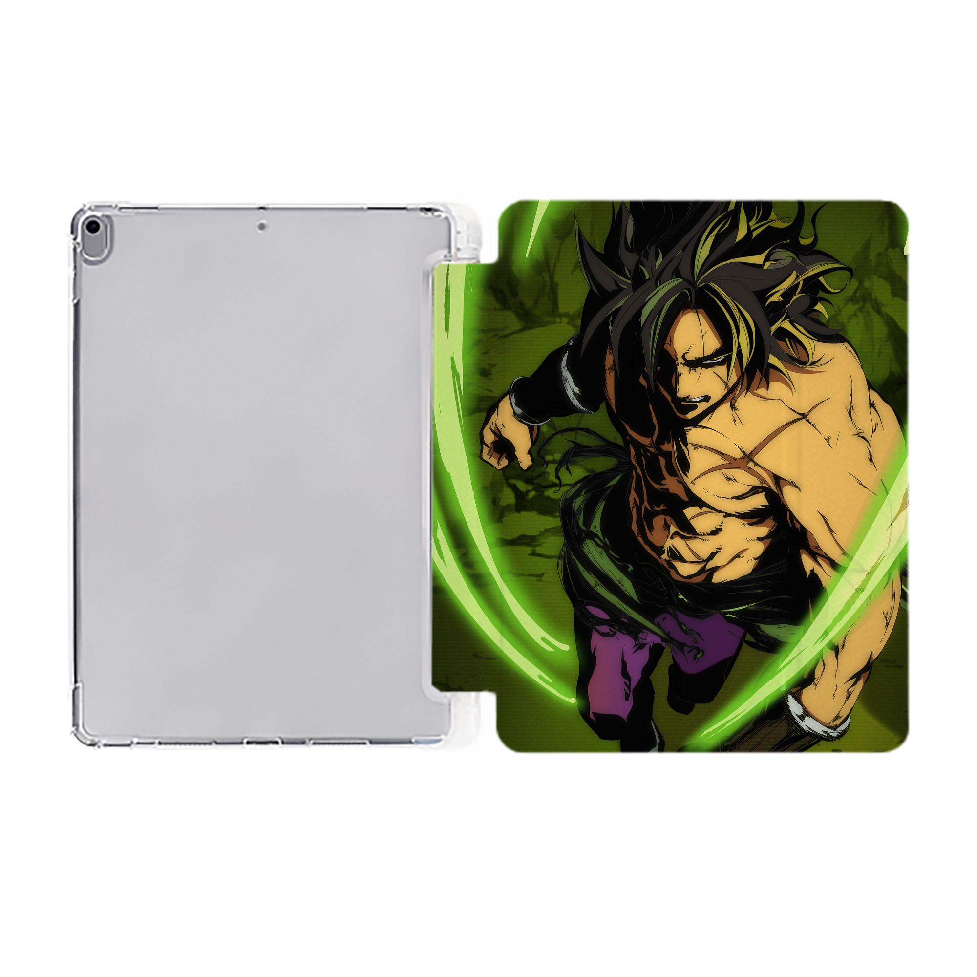 （画像用） ドラゴンボール DRAGON BALL IPad ケース ペン収納付き 三つ折りスタンド PUレザー×シリコン 対応機種9.5/10.5/10.9インチ